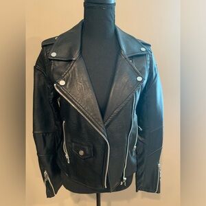 Blank NYC faux leather jacket